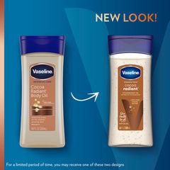 La piel luce radiante tras usar Vaseline Cocoa Radiant