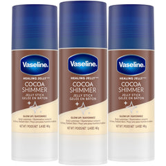 Vaseline Cocoa Shimmer Stick brillo suave para piel y uso fácil