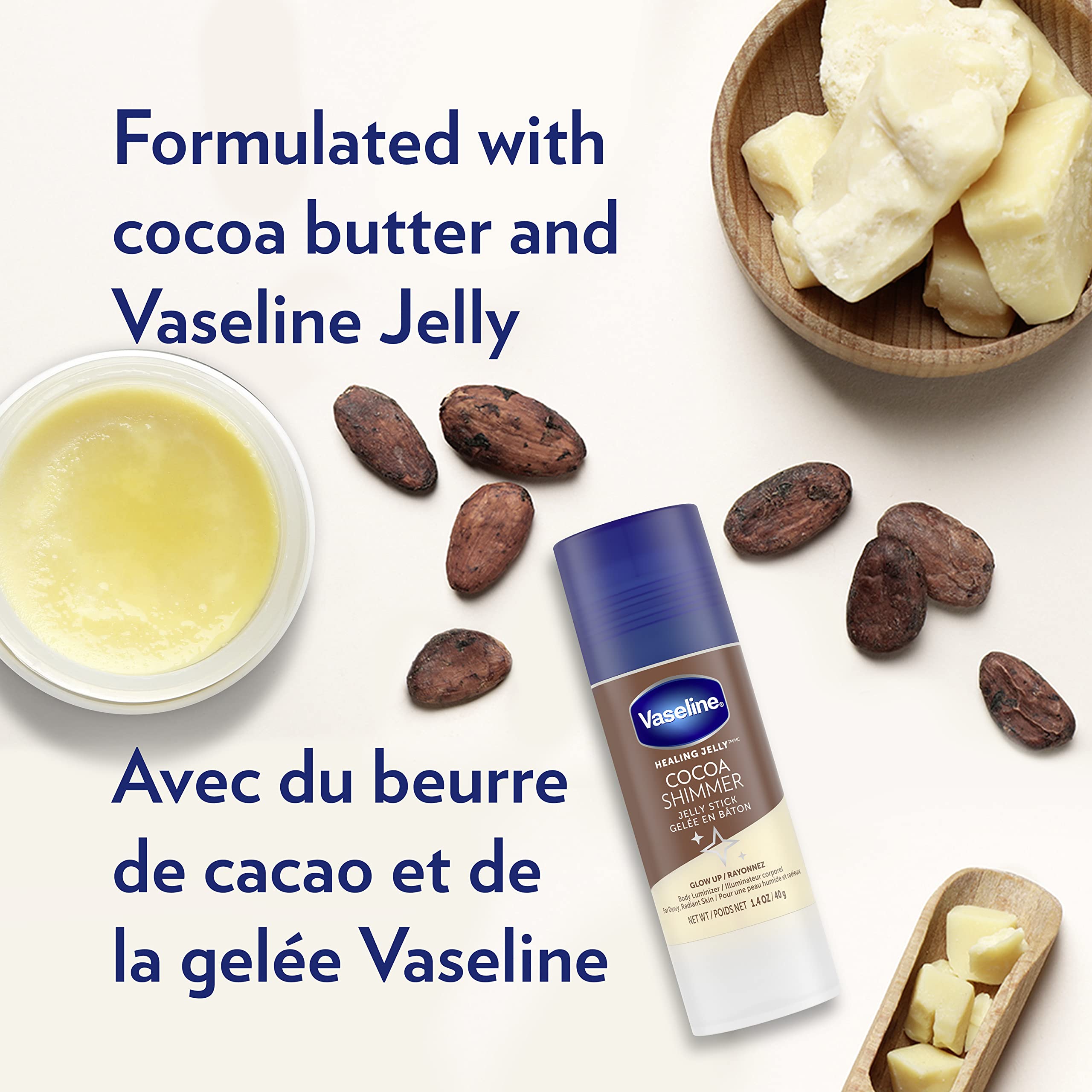 Vaseline Conjunto cuidado piel cacao para exteriores.