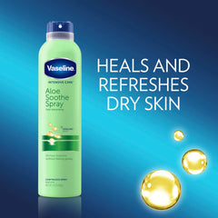 Vaseline Cuidado Intensivo Aloe Calma atomizador suave para piel seca