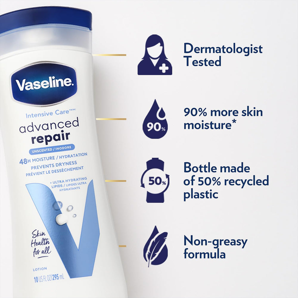 Vaseline cuidado-labios ofrece alivio inmediato y aspecto saludable.