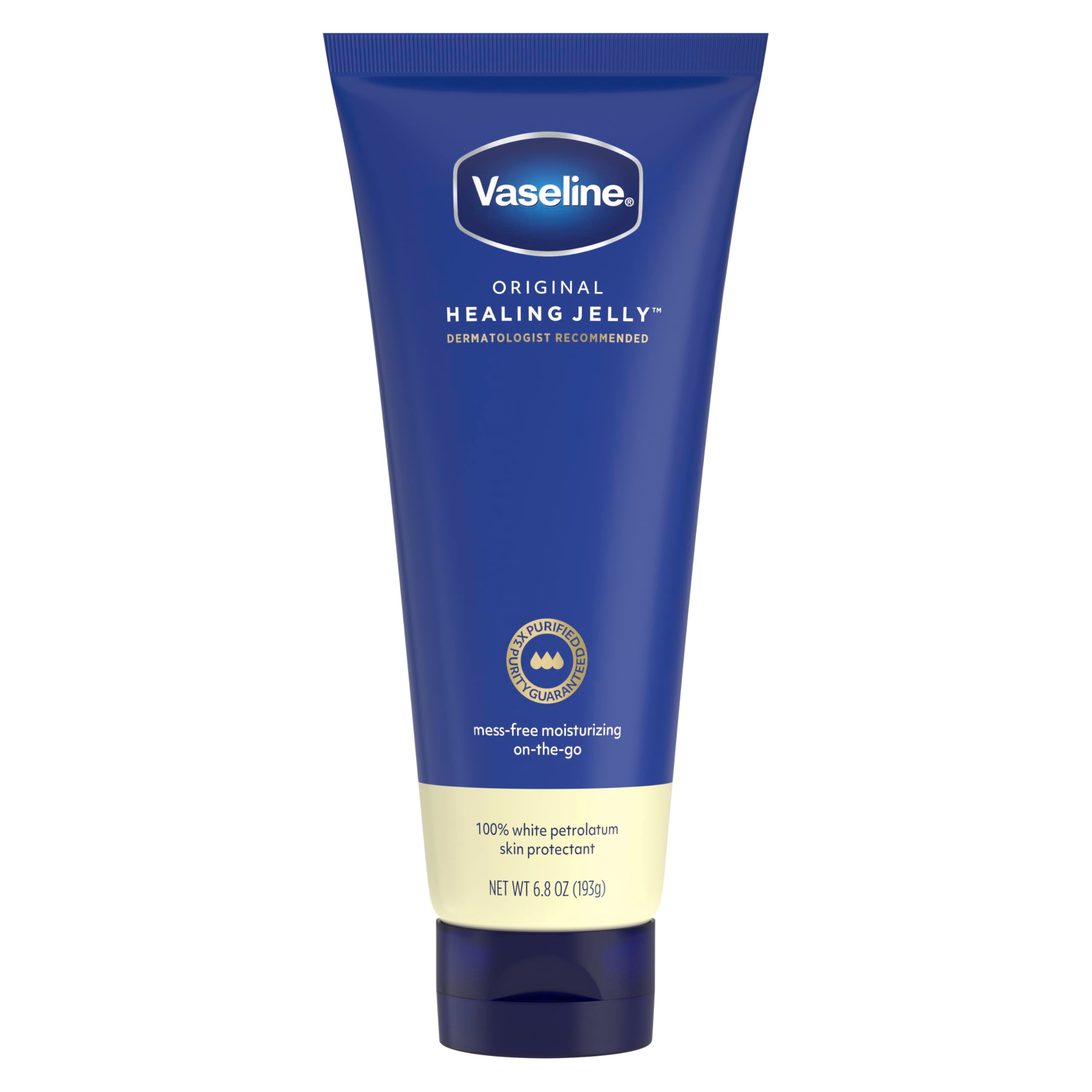 Vaseline Hand and Body Lotion Tube front view for daily moisture