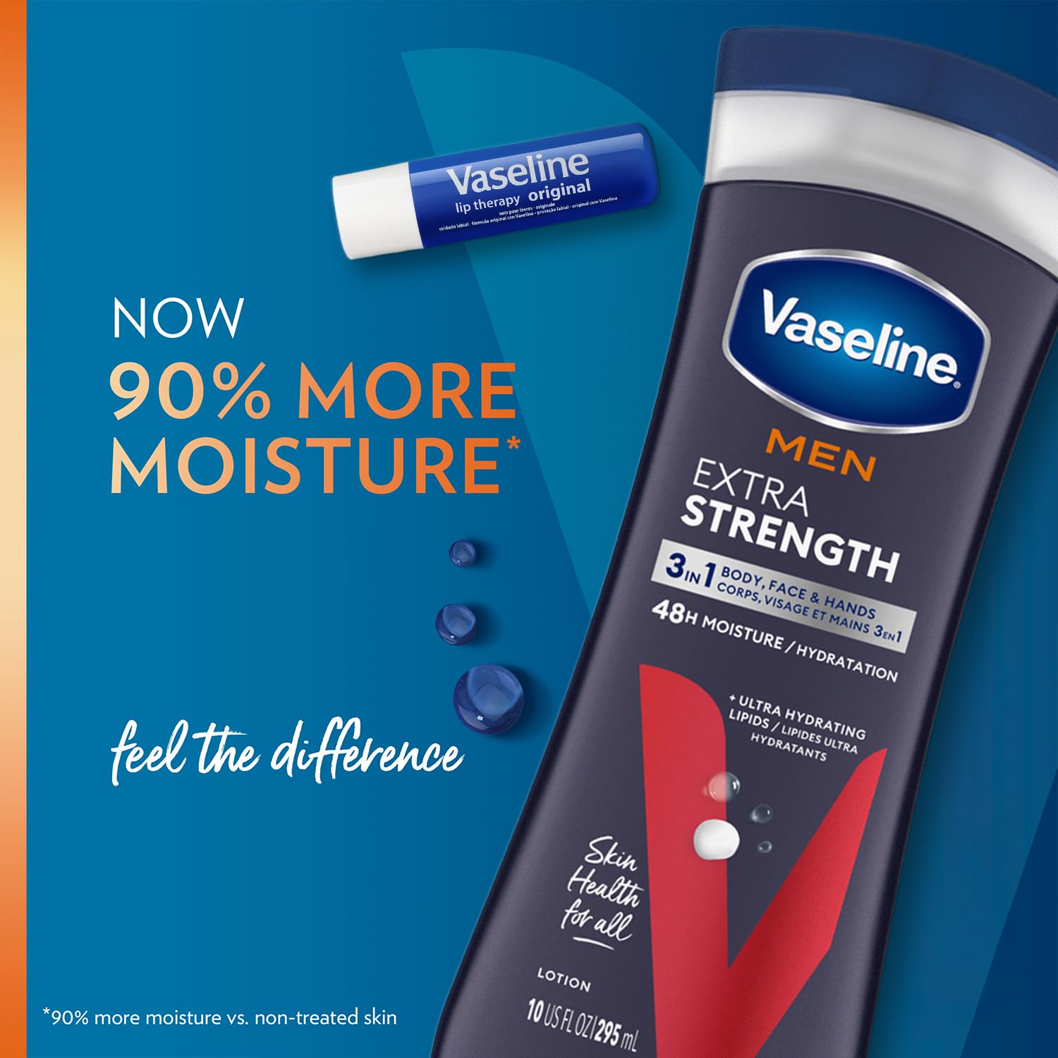 Ingredientes hidratantes de Vaseline para una piel más suave.