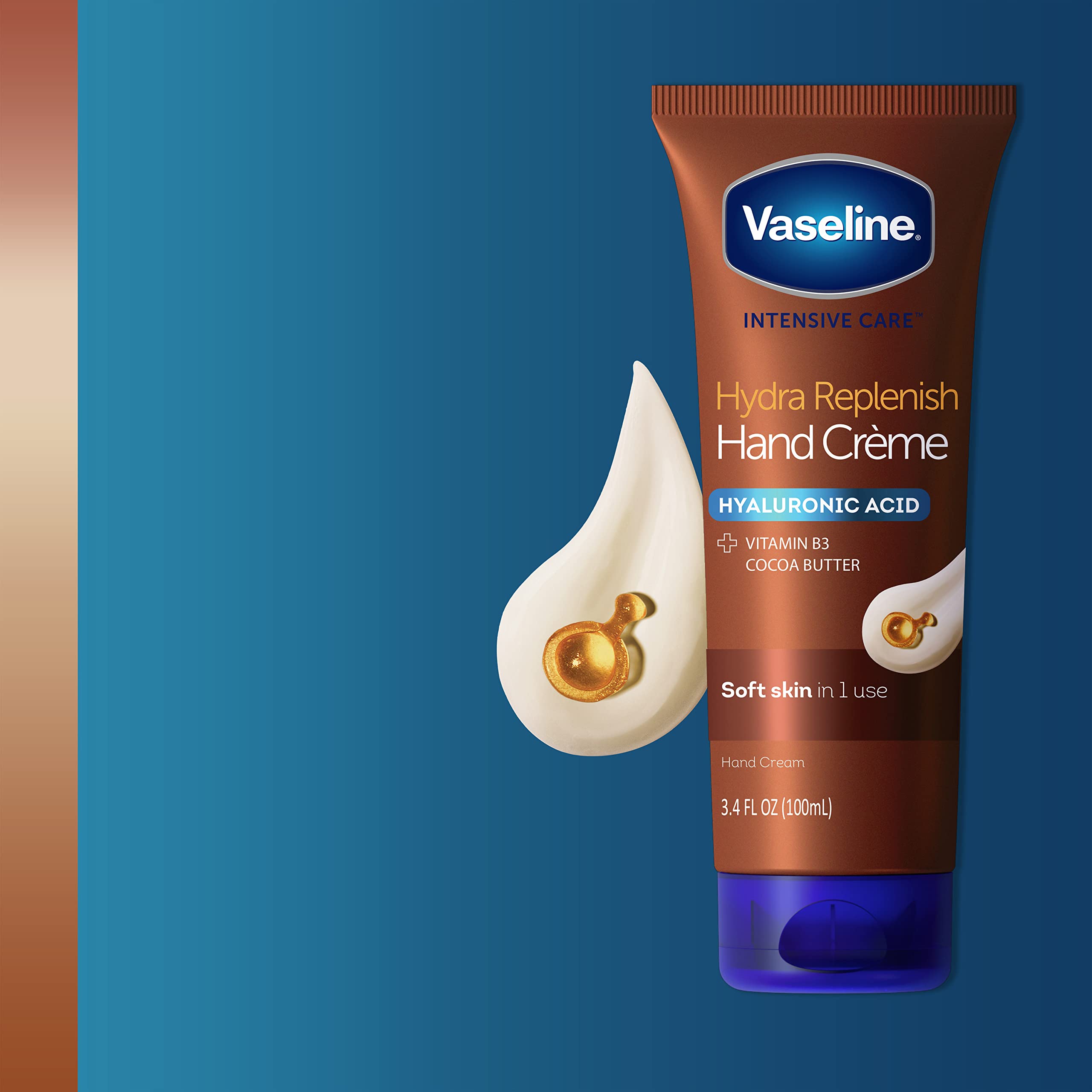 Vaseline Hydra Replenish envase práctico de 3.4 oz