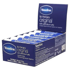 Envase compacto de Vaseline Lip Original ideal para bolsa o bolso.