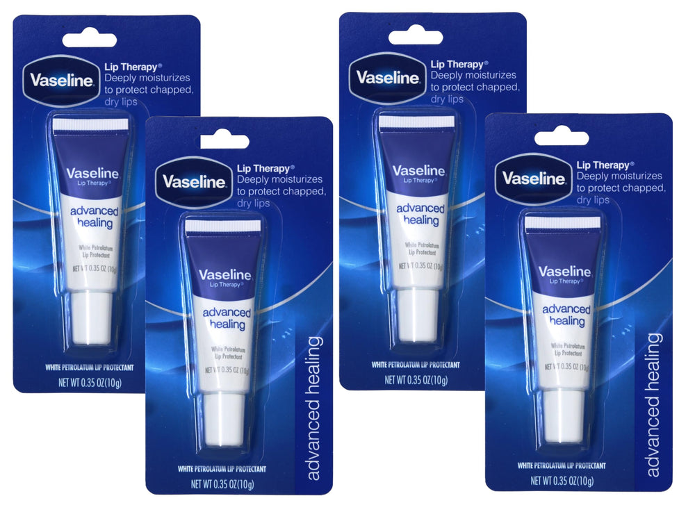 Vaseline Lip Therapy Avanzada, bálsamo labial, vista frontal, ideal para hidratación diaria.