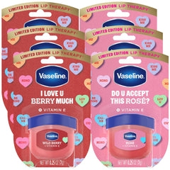 Vaseline Lip Therapy Rosé en tarro mini, hidratación rápida para labios