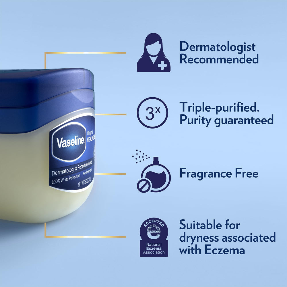 Vaseline lip care mini 0.25 oz for portable lip hydration