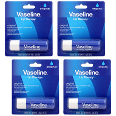 Vaseline Lip Therapy Original Stick for quick lip hydration and protection