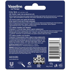 Barras individuales Vaseline Lip Therapy Rosy Lips con tinte