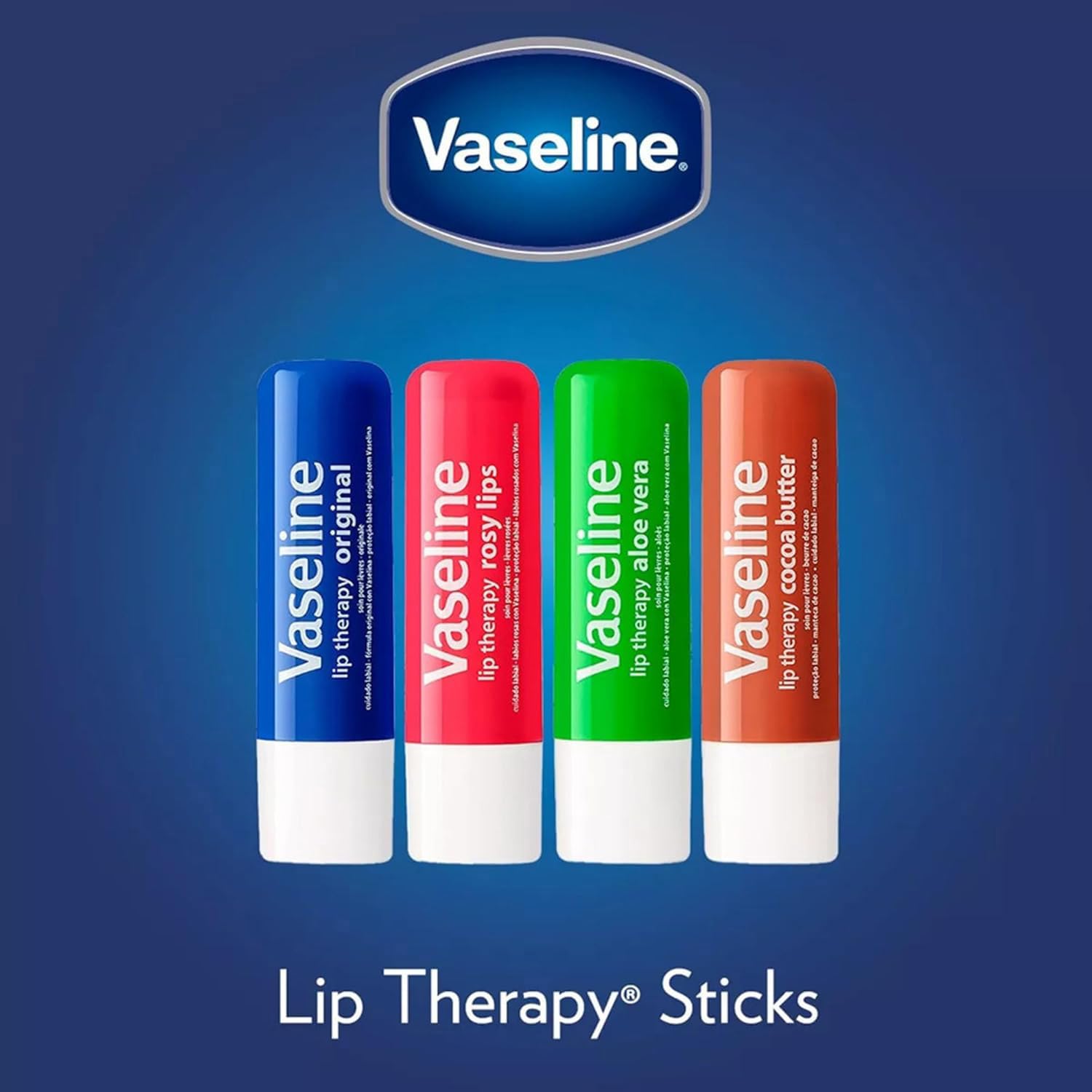 Vaseline Lip Therapy Rosy Lips para viajes y retoques