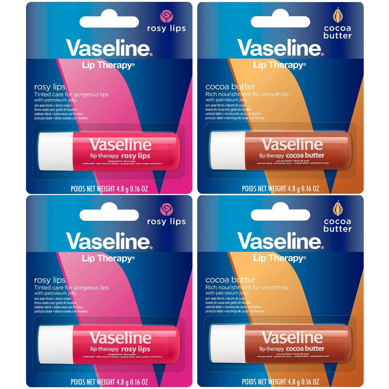 Vaseline Lip Therapy Labios Rosados: hidratación suave para labios delicados