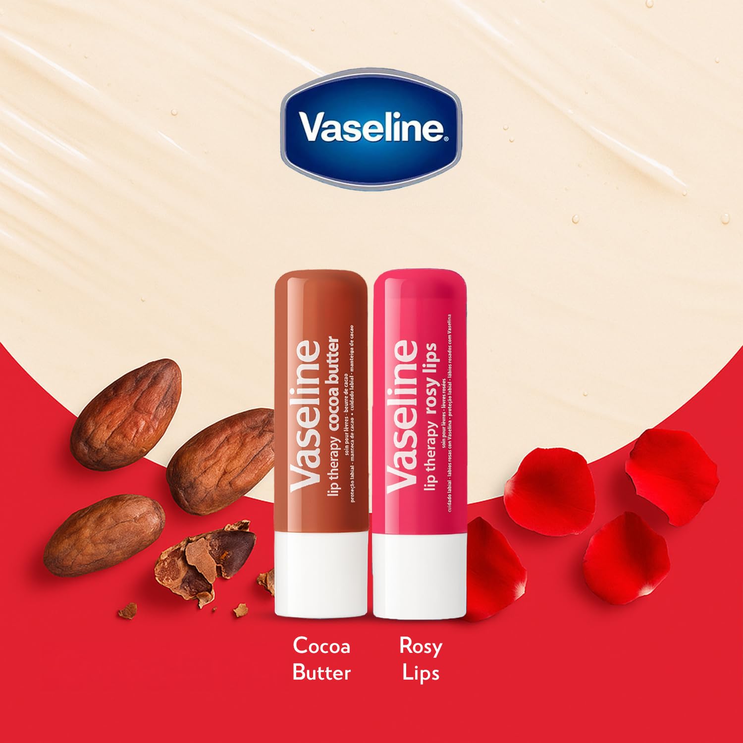 Vaseline Lip Therapy Manteca de cacao: protege la humedad natural