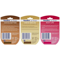 Vaseline Lip Therapy Rosy Lips with pink tint — subtle color and hydration.