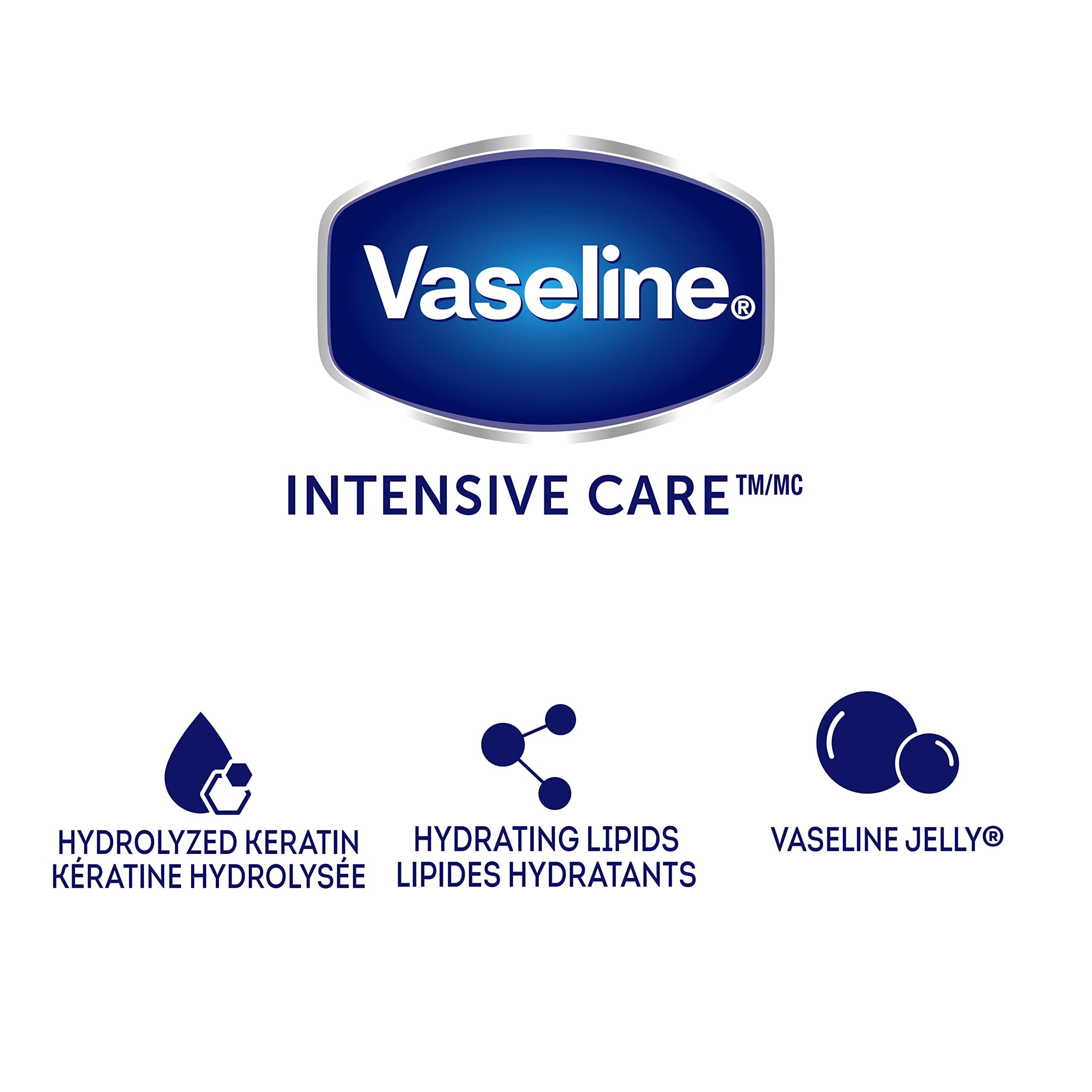 Manos hidratadas con Vaseline, resultado suave y cómodo