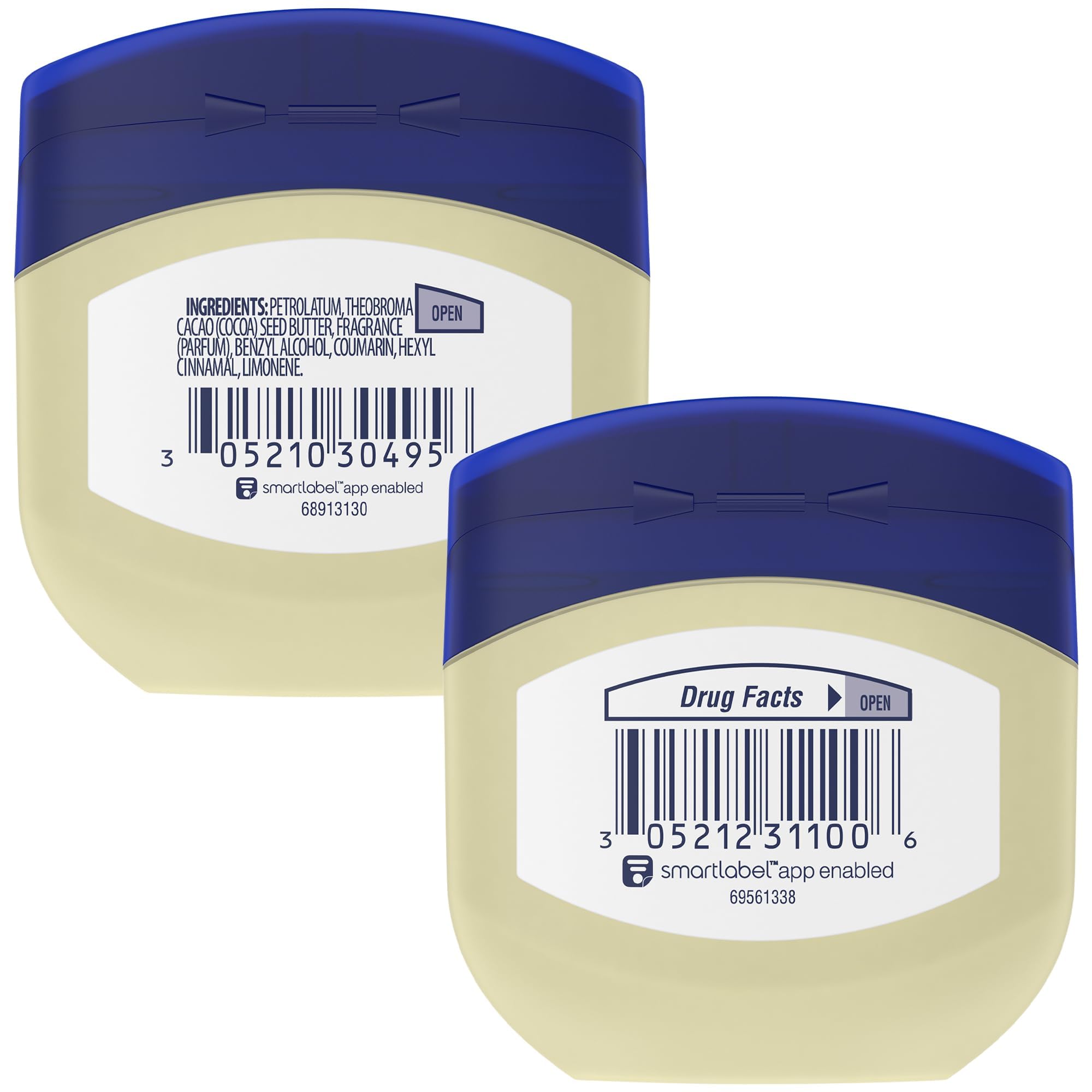 Vaseline Cocoa Butter jarra de viaje con manteca de cacao