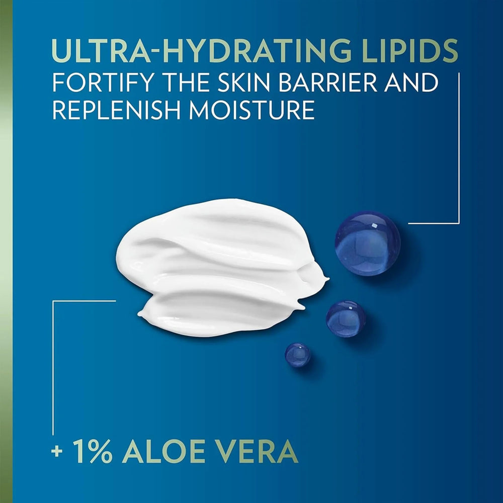 Vaseline No obstruye poros, cuidado diario para piel sensible.