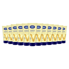 Vaseline Nourishing Moisture lotion bottle showing quick hydration for dry skin