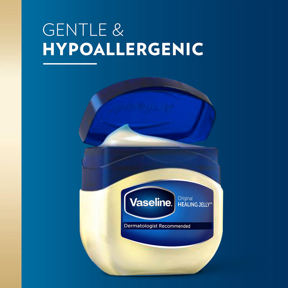 Vaseline Original protege cortes menores con uso suave y efectivo.