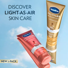 Se absorbe al instante tras la liberación de microgotas de Vaseline Pro VitaB3