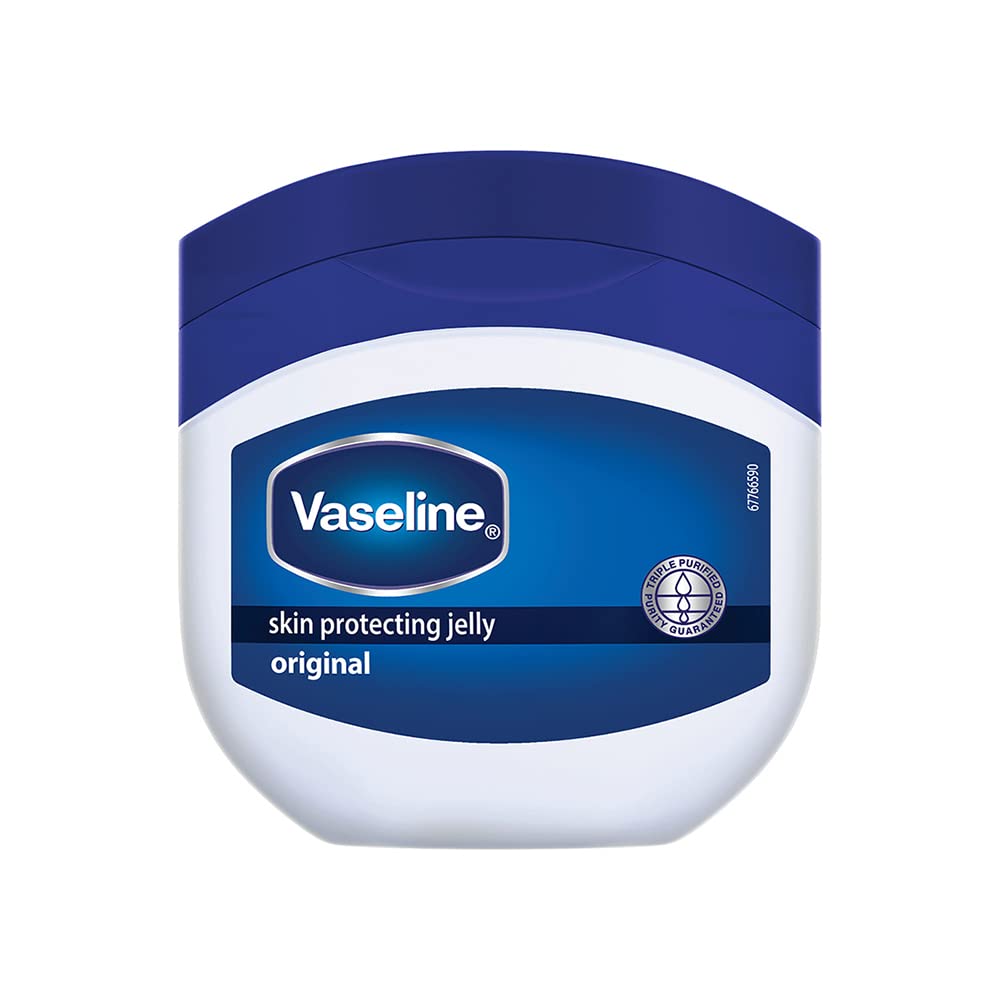 Vaseline Pure Skin Jelly Original jar front view for everyday moisture.