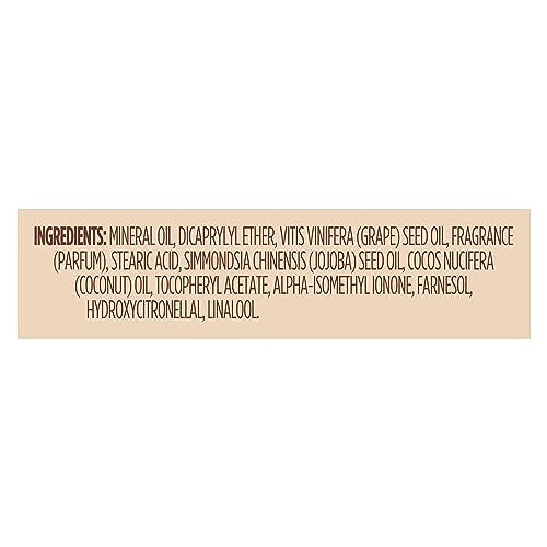 Vaseline Radiant X label shows absence of parabens and phthalates for sensitive skin.