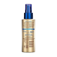 Vaseline Radiant X oil pump for easy application and non-sticky hydration.