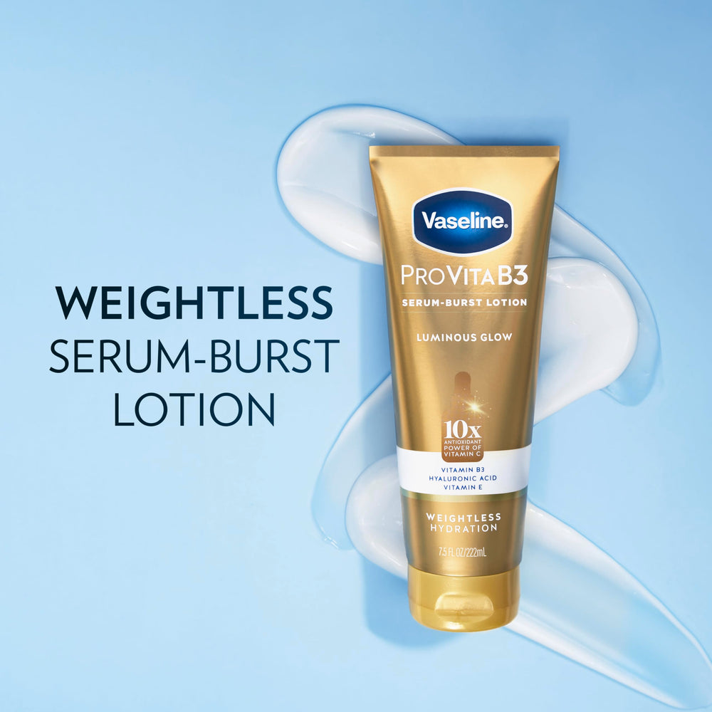 Vaseline Suero en estallido: gotas que se absorben al instante.