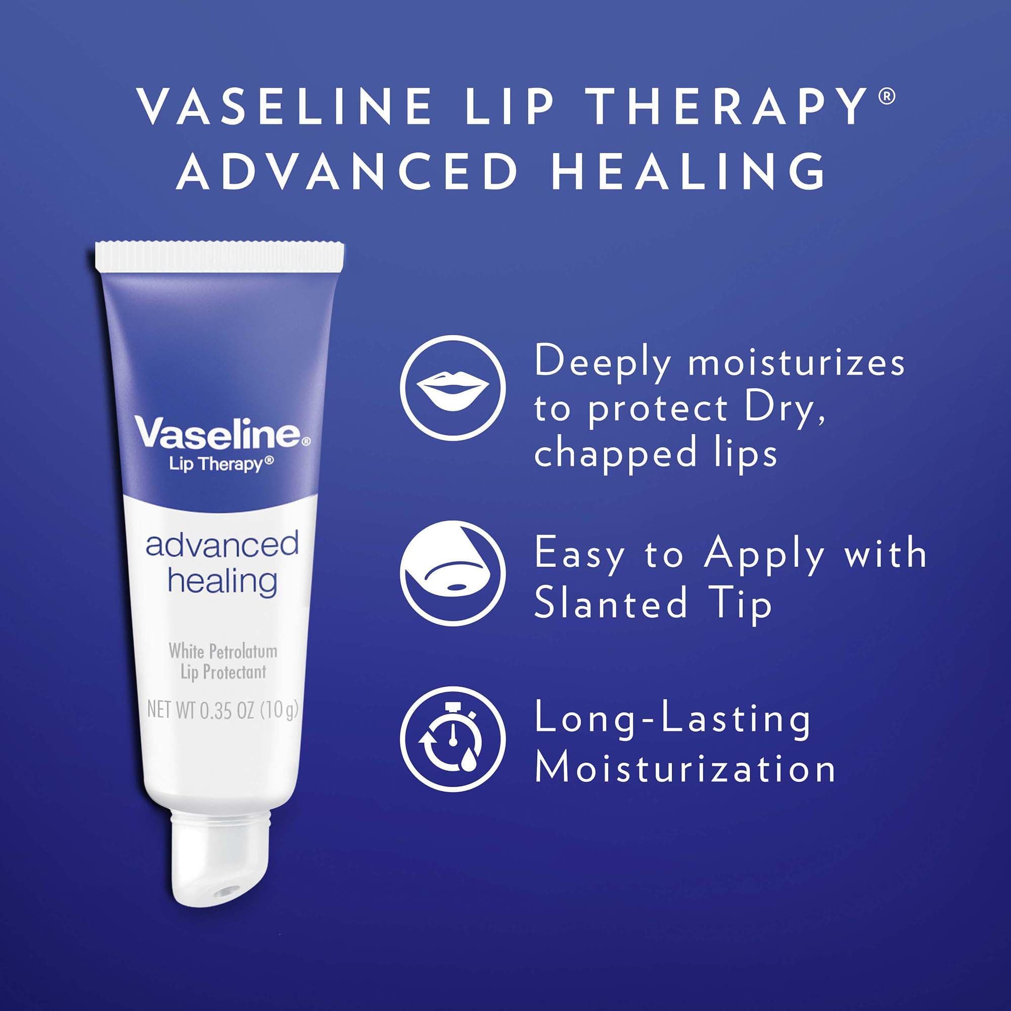 Vaseline Terapia Labial Avanzada, hidratación inmediata para labios secos