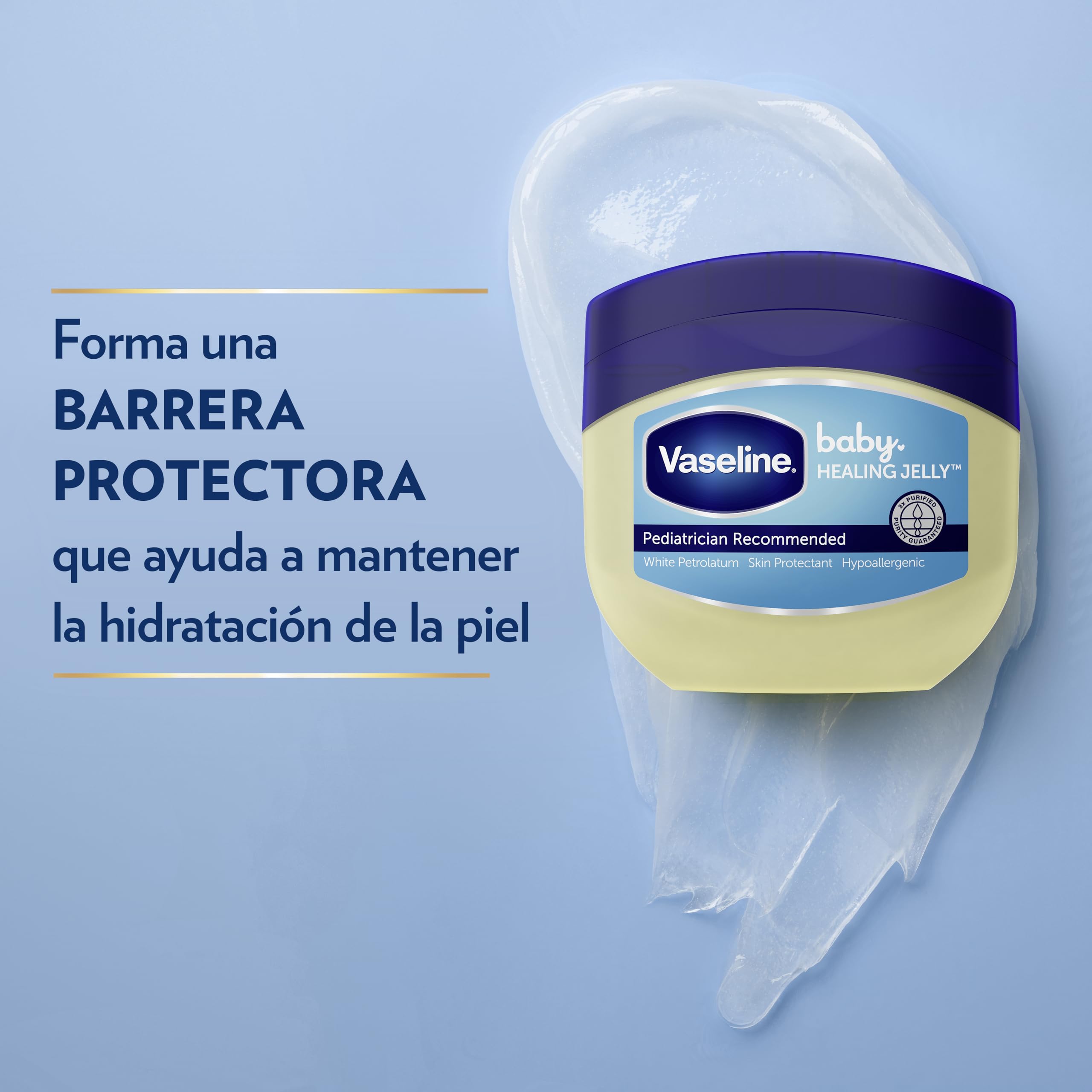 Uso diario para piel sensible en rostro y labios.