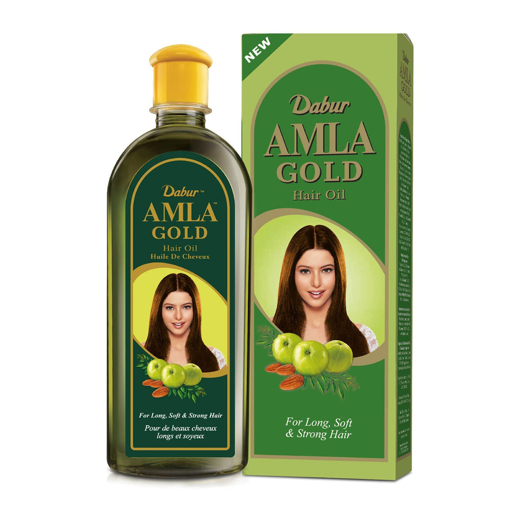 Dabur Vatika Amla: botella de 300 ml para nutrir el cabello desde la raíz.