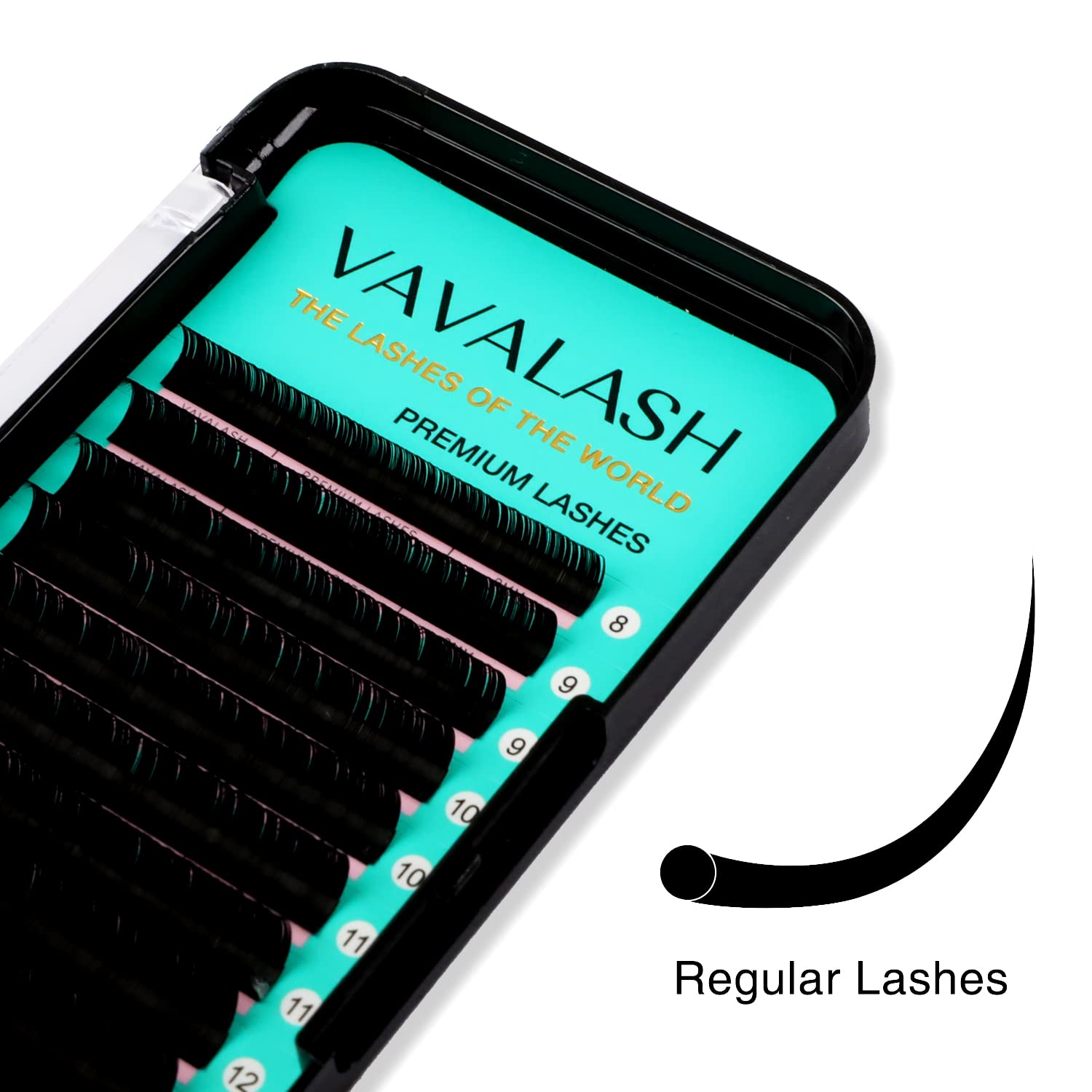 VAVALASH 12-row lash tray ensures organized, convenient selection for designers.