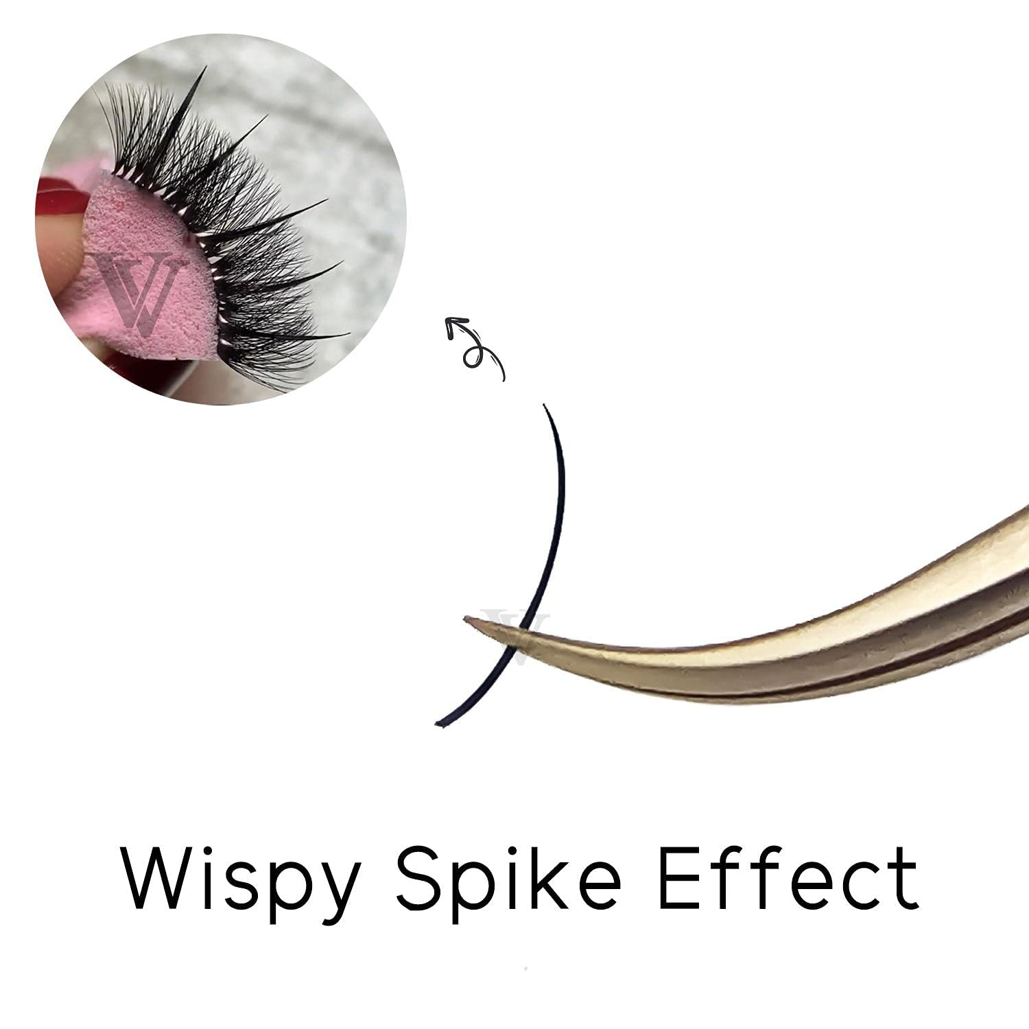 VAVALASH bottom lashes soft PBT silk for comfortable wear and subtle definition.