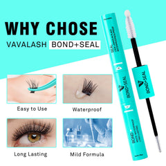 VAVALASH DIY lash extensions steps with 2 in 1 system