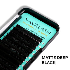 VAVALASH flat ellipse base improves comfort during wear.