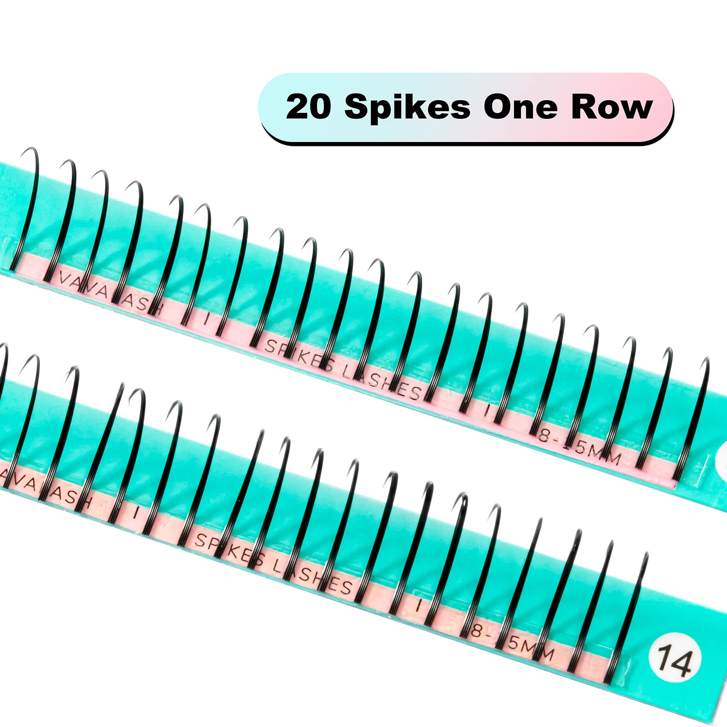 VAVALASH spikes made from Korean PBT silk feel soft and natural.