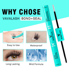 VAVALASH long-lasting waterproof hold helps lashes stay put all day.