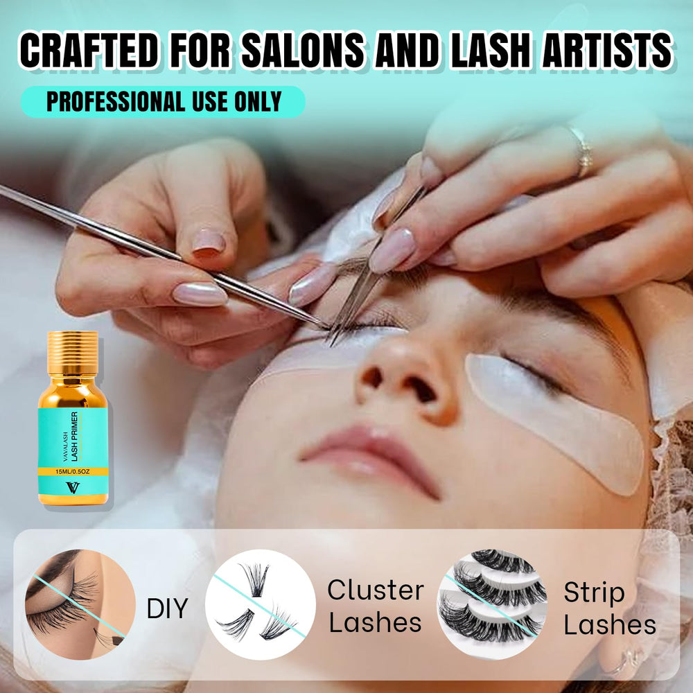 VAVALASH limpieza de proteínas y aceites con primer, base sin residuos.