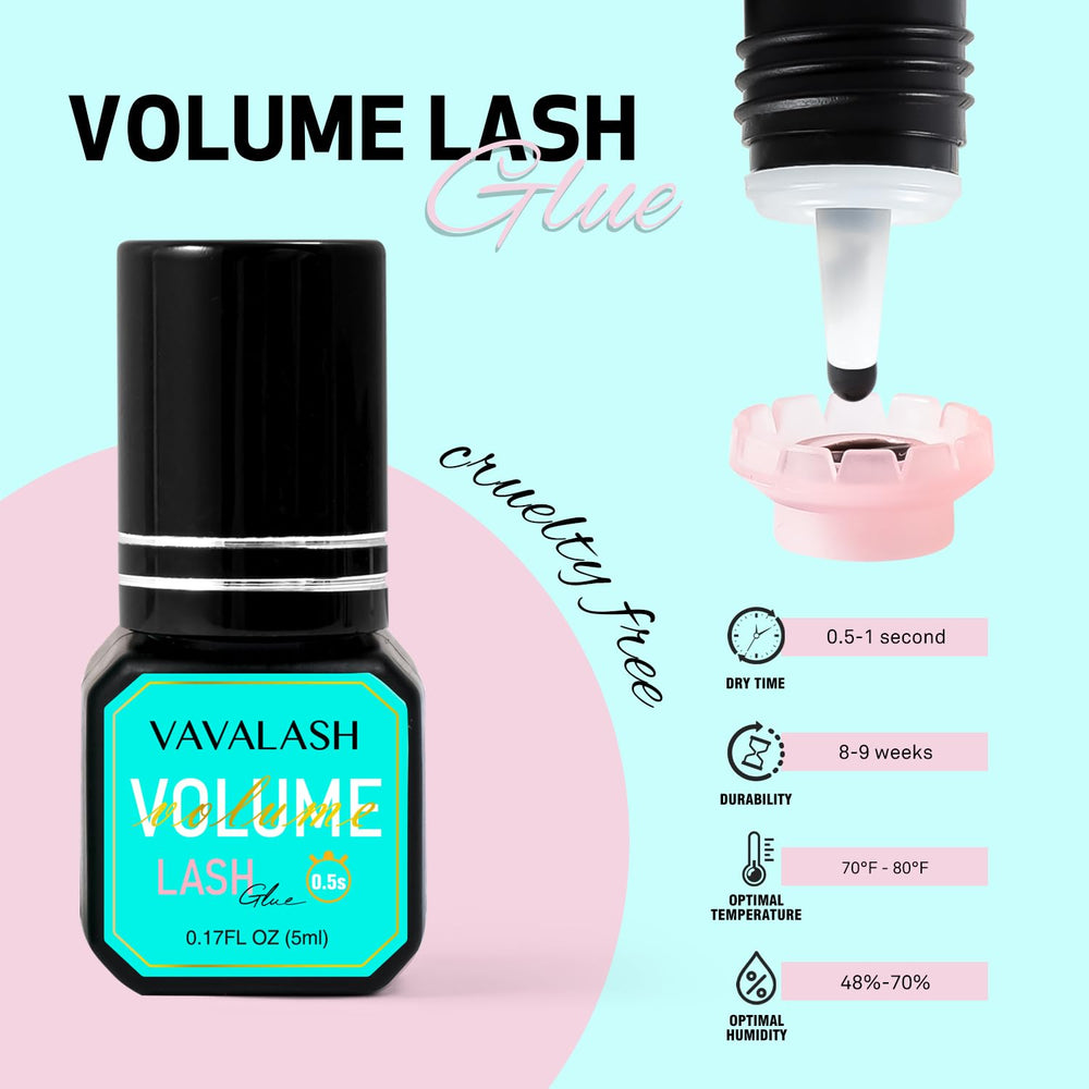 VAVALASH Volume Plus packaging and label emphasizing salon-grade ingredients.