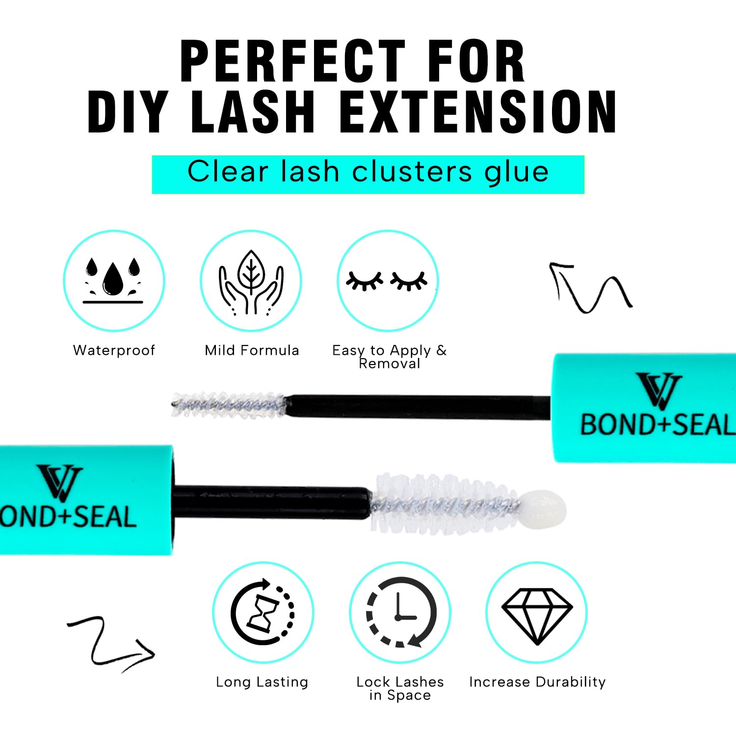 VAVALASH waterproof bond and seal for durable wear