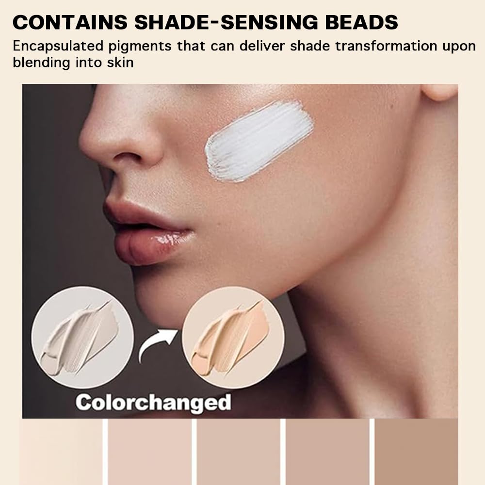 VBEYD Foundation 4 en 1, SPF50 para protección diaria de la piel