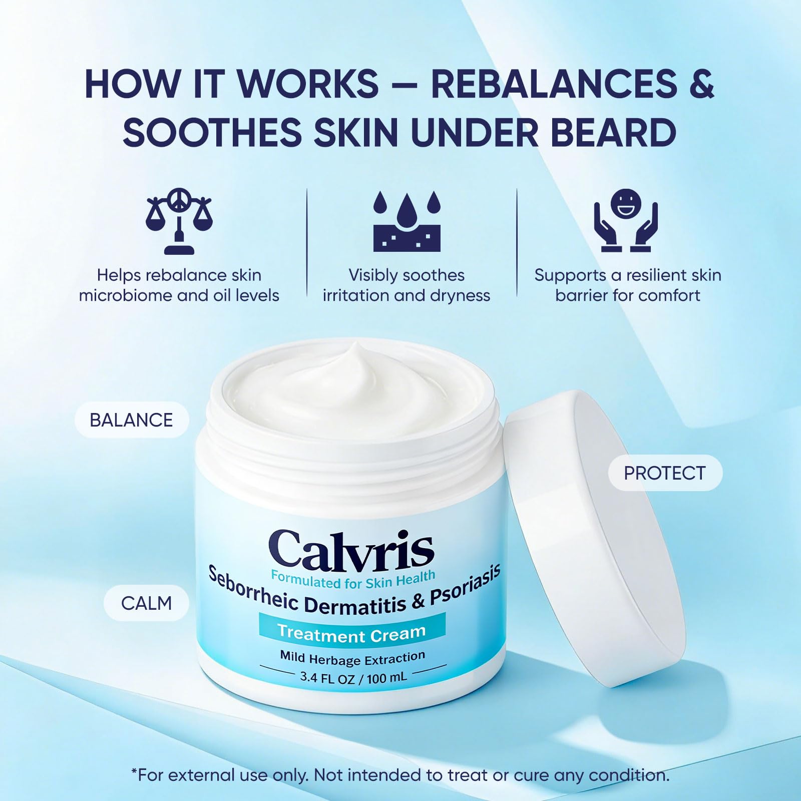 Vbolre Calvris Non-Greasy Texture delivers comfortable coverage without residue