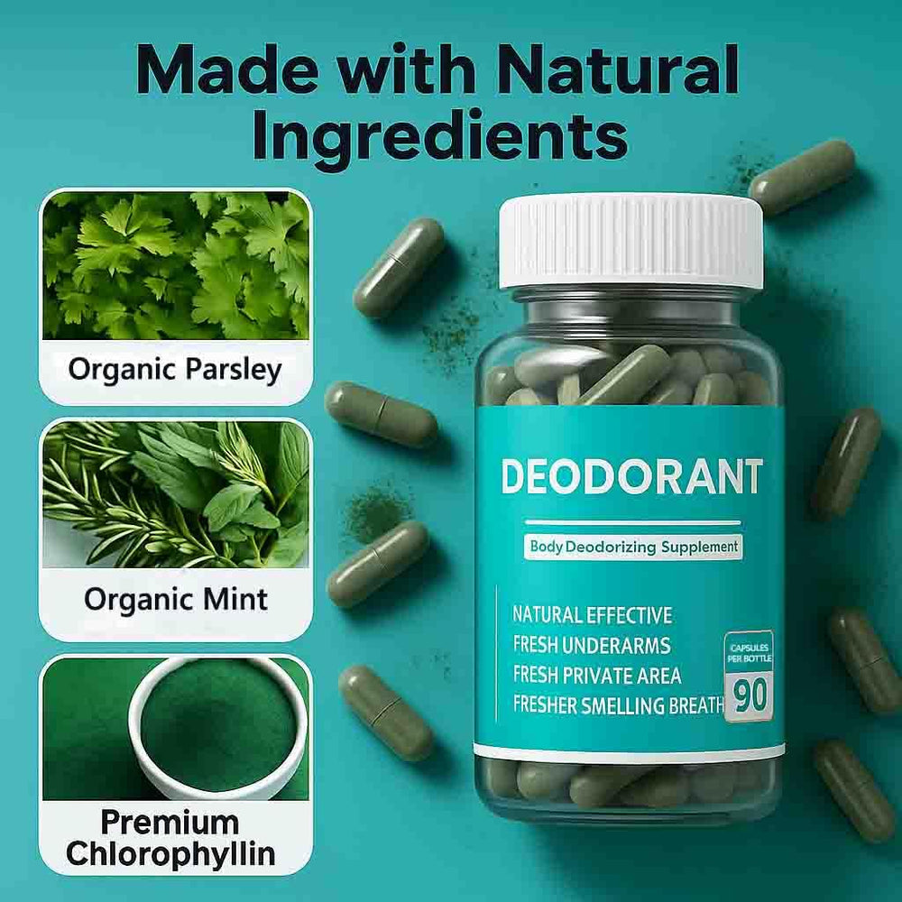 Vbolre capsules in hand, easy daily odor management for everyday use.