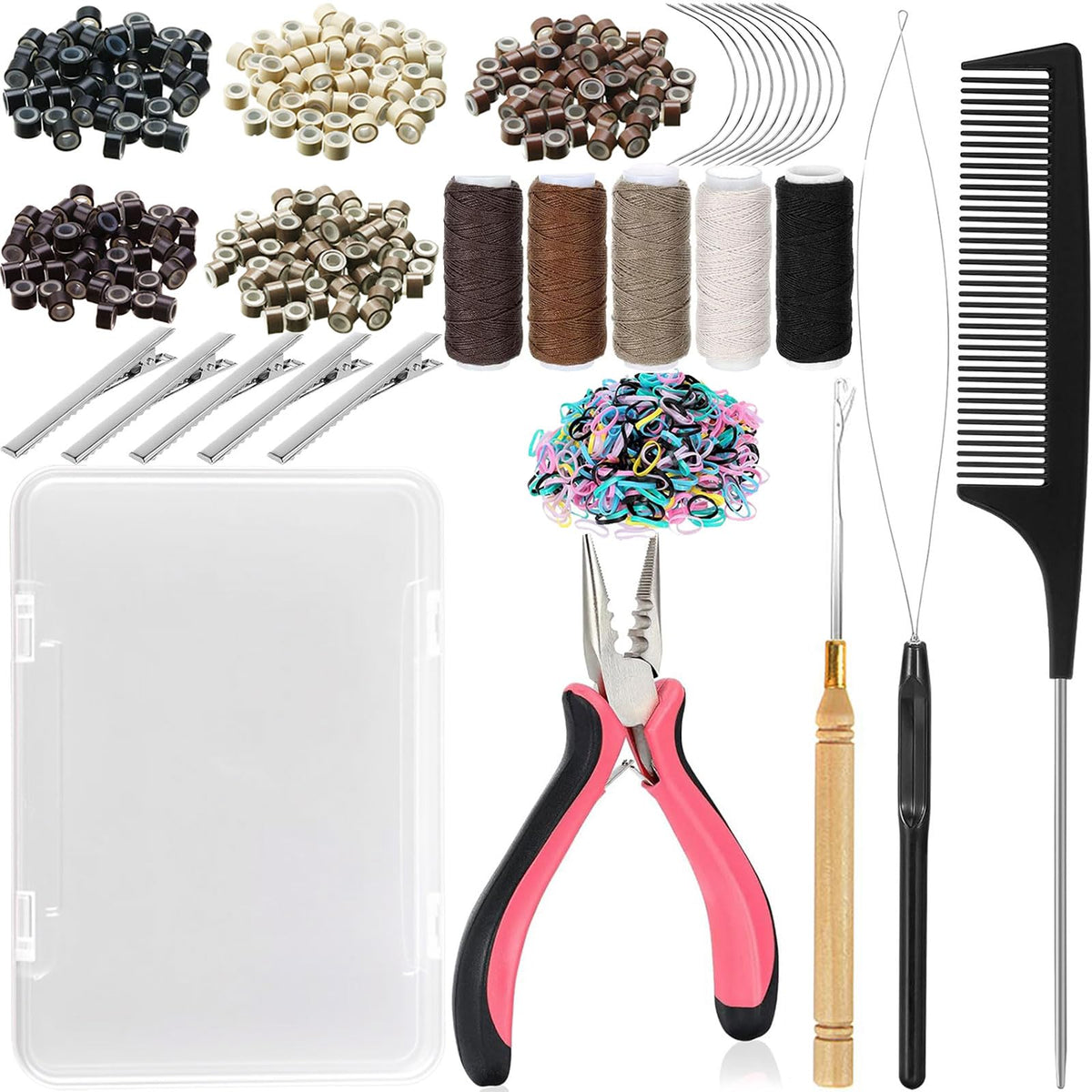 VCAY plier with silicone grip for precise bead placement