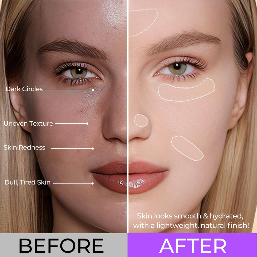 Vceeoy primer facial aplicación diaria para preparar la piel.