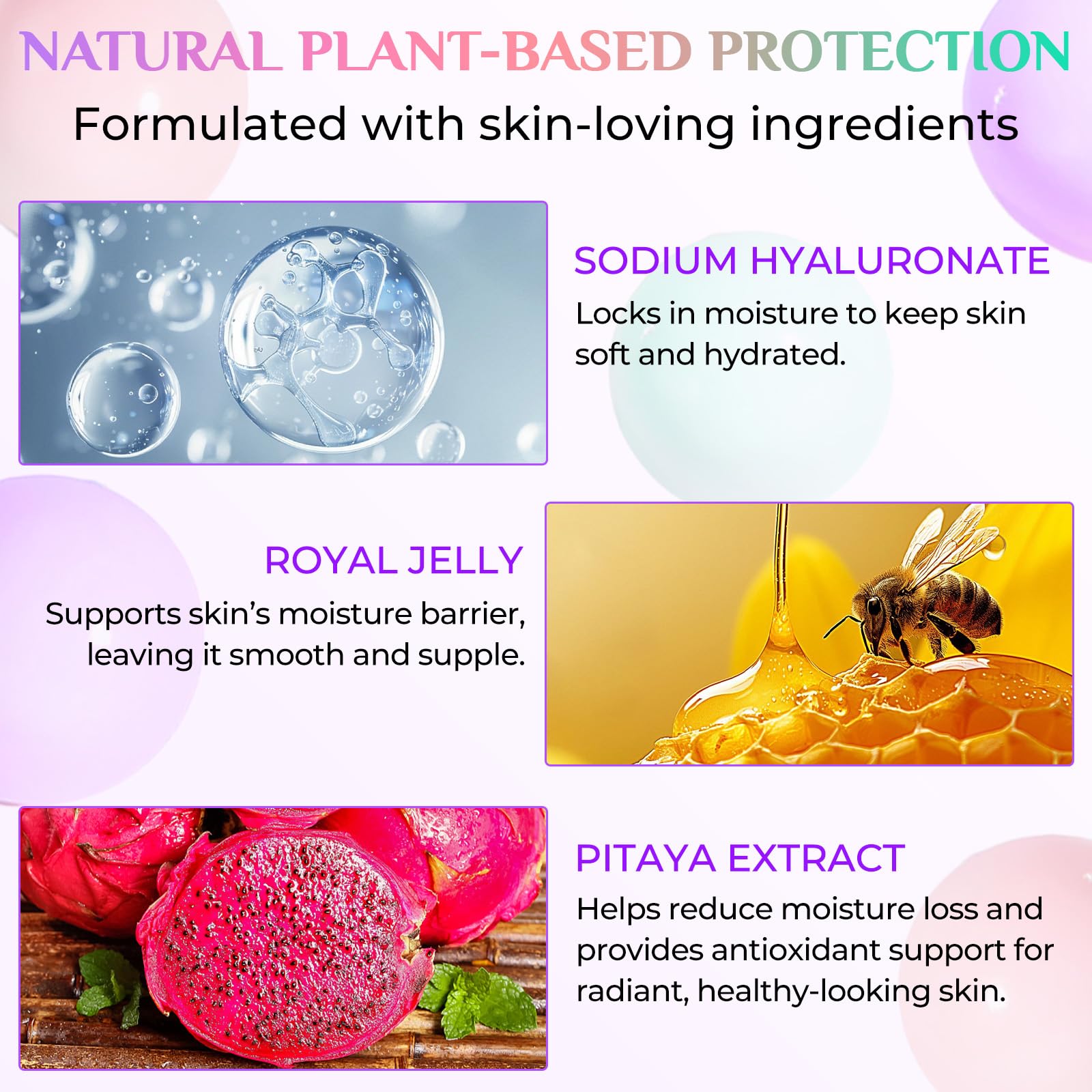 Vceeoy primer facial cobertura natural para un aspecto suave.