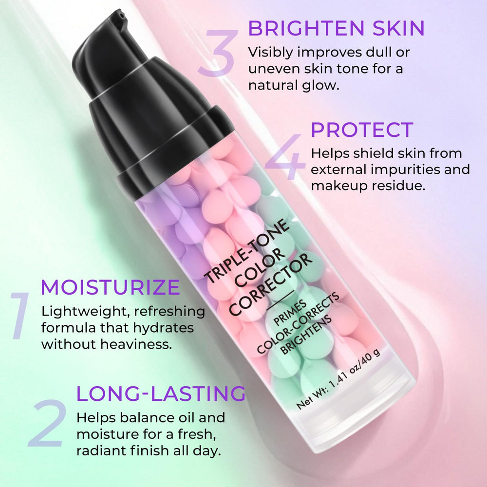Vceeoy primer facial ingredientes hidratantes para piel nutrida.