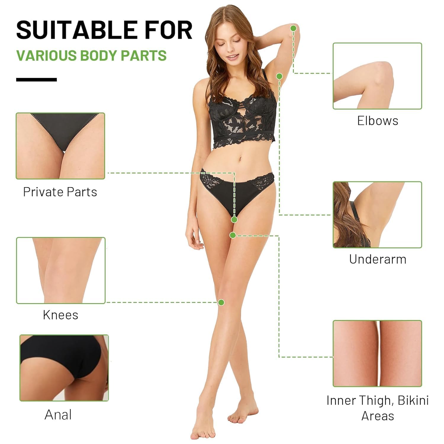 Vcetree Skin Bleaching Cream underarm use in routine.