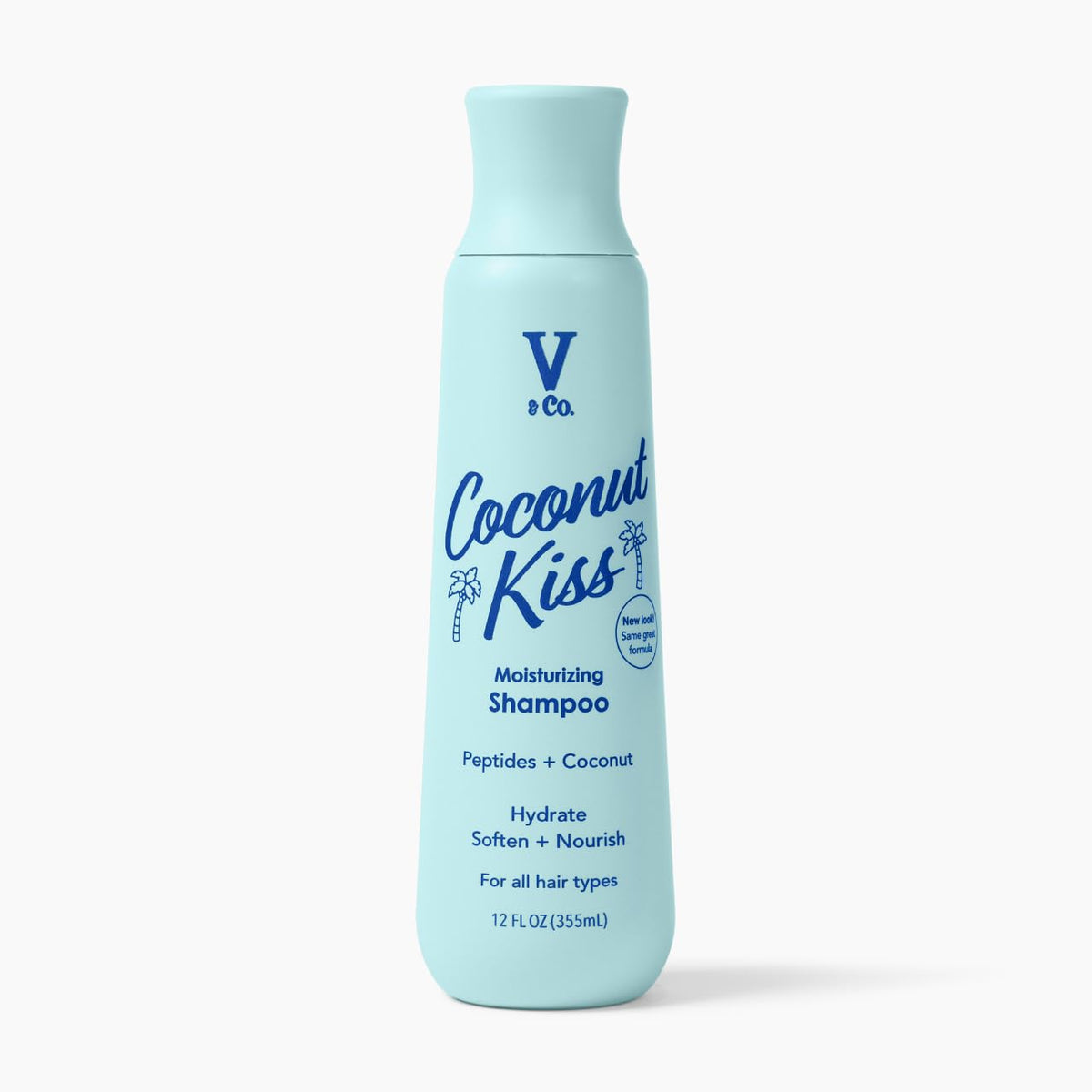 V&Co champú hidratante en botella, mejora hidratación y suavidad del cabello