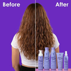 V&Co Wave Babe with pink salt glow on strands